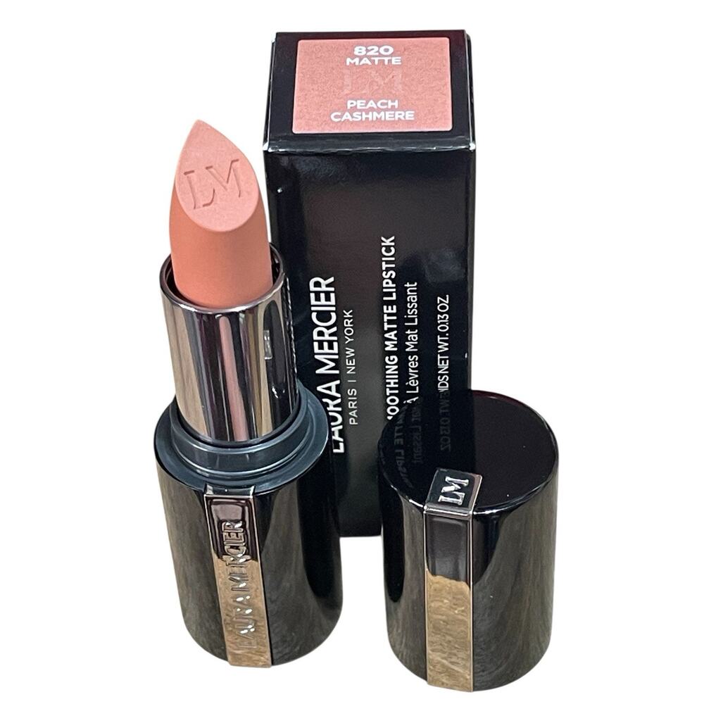Laura Mercier Caviar Smoothing Matte Lipstick – 820 Peach Cashmere